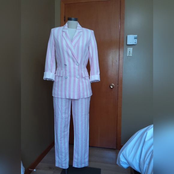 Parasol stripe linen jacket - Picture 2 of 7